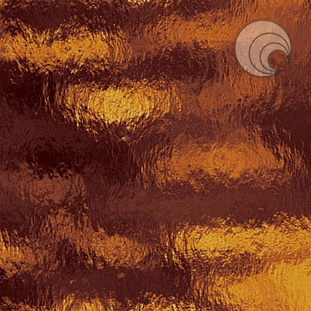 OGT 111RR-F Dark Amber Rough Rolled Fusible