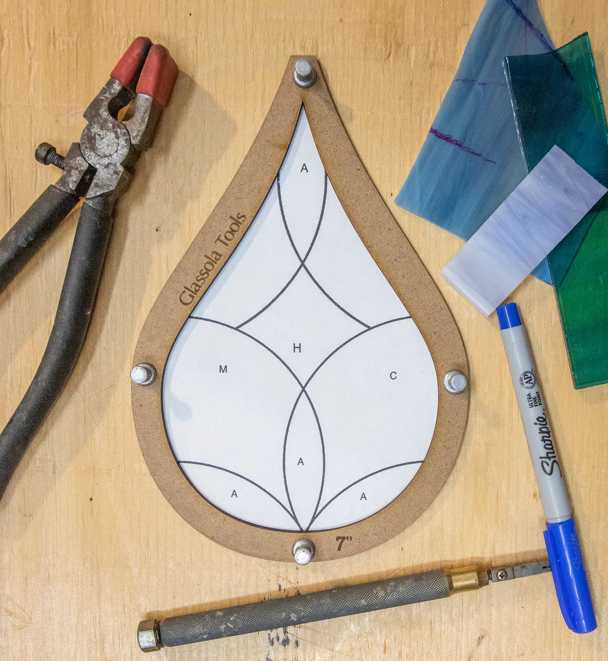 Teardrop Layout Frames