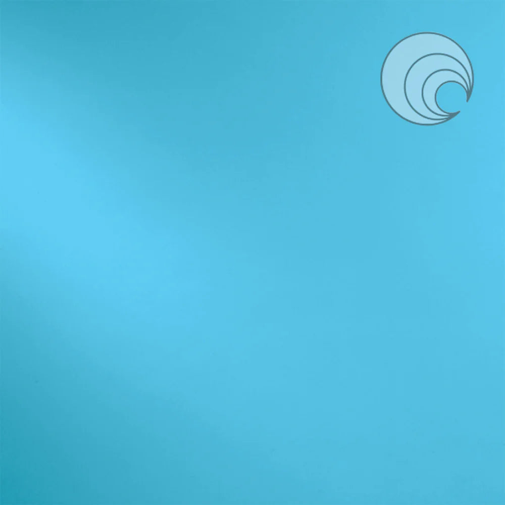 OGT 233-74S-F Turquoise Blue Opal Smooth Fusible