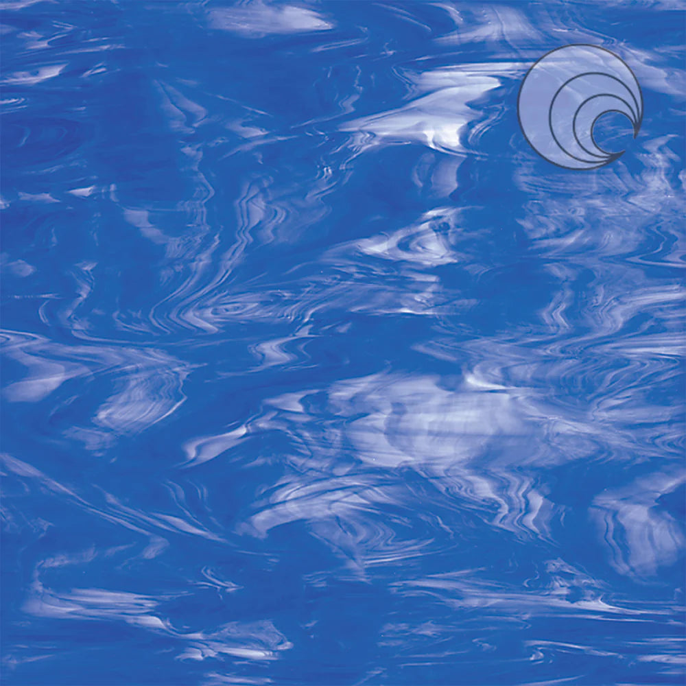 OGT 337-6S-F Dark Blue/White Smooth Fusible
