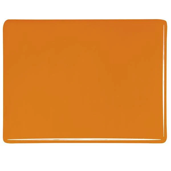 BU 0025-F Tangerine Striker Opalescent Bullseye