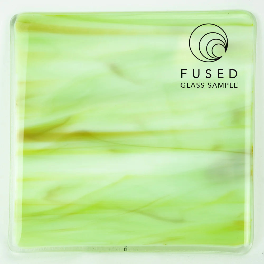 OGT 621-7S-F Amber Green/White Smooth Fusible