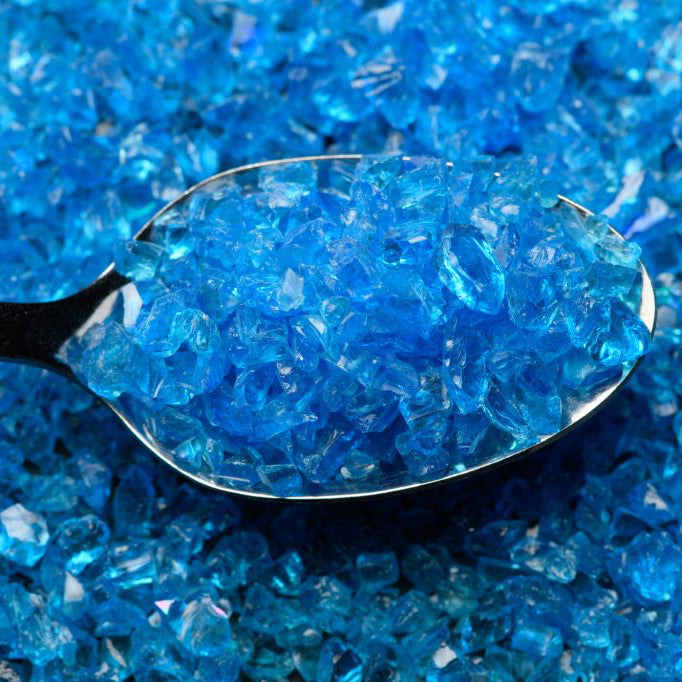 Wissmach Frit 4oz 96-13 Deep Sky Blue Transparent