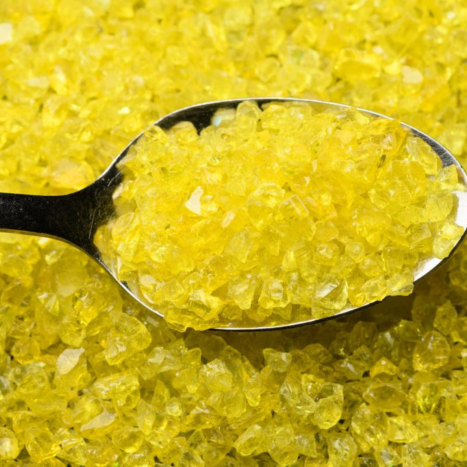 Wissmach Frit 4oz 96-59 Yellow Transparent