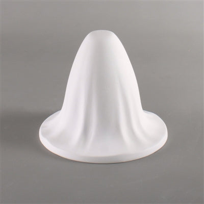 A bell mushroom drape glass fusing mold.