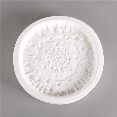 Mushroom cap mold for glass fusing.