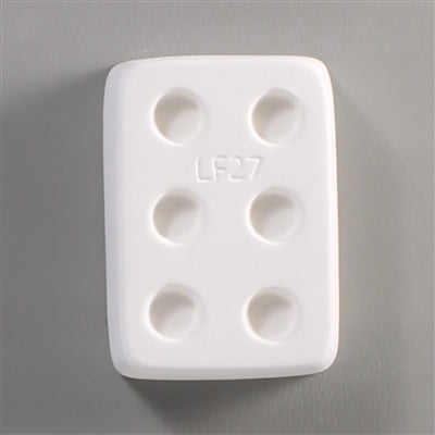 Mini jewelry disk mold for glass fusing.