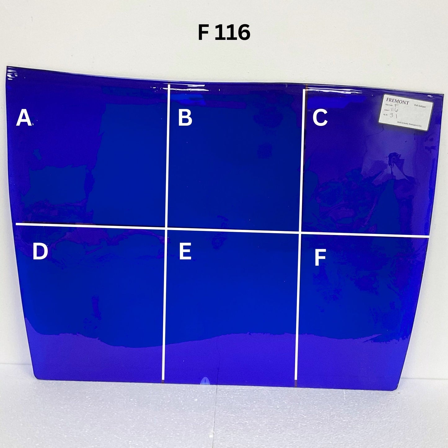 Fremont F 116 Transparent Cobalt Blue