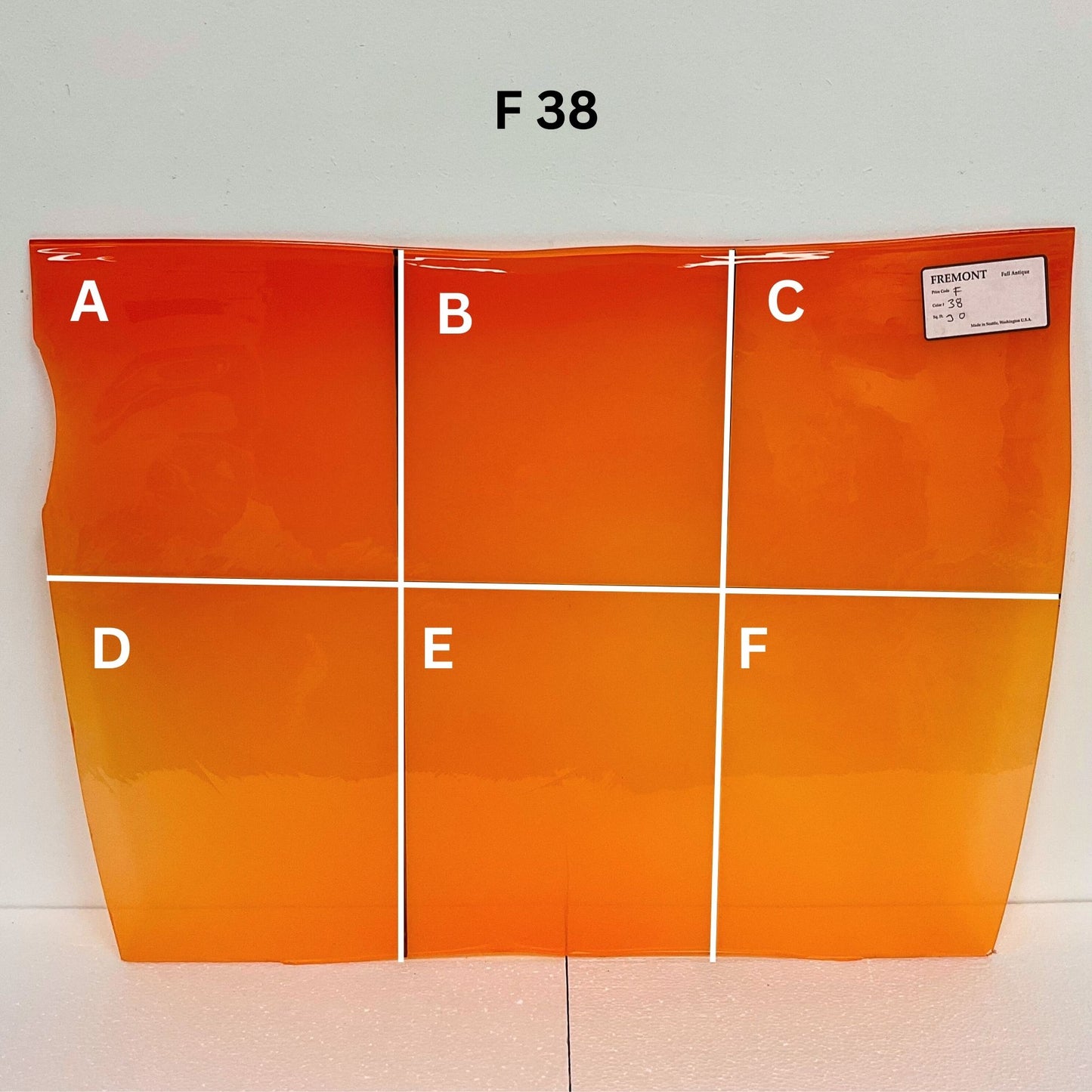 Fremont F 38 Transparent Orange