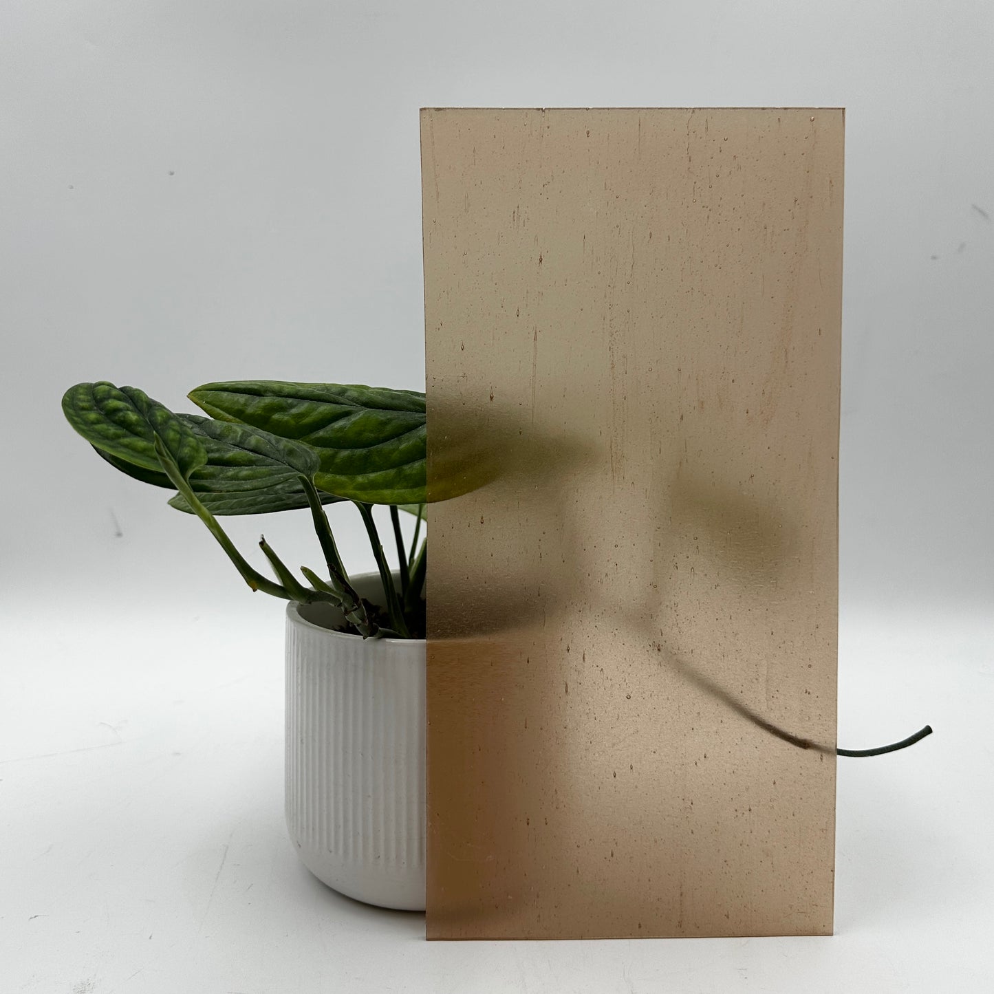 Sandblasted Sheet Glass