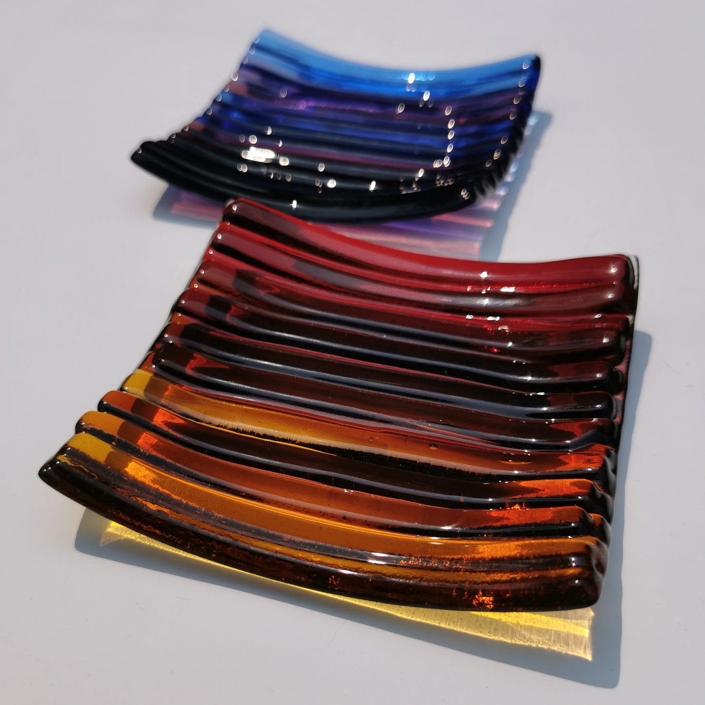 Fused glass colour theory