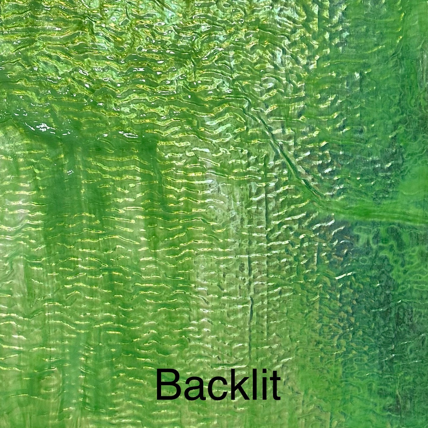 YO 1004 R SP Ice white & green stipple ripple texture