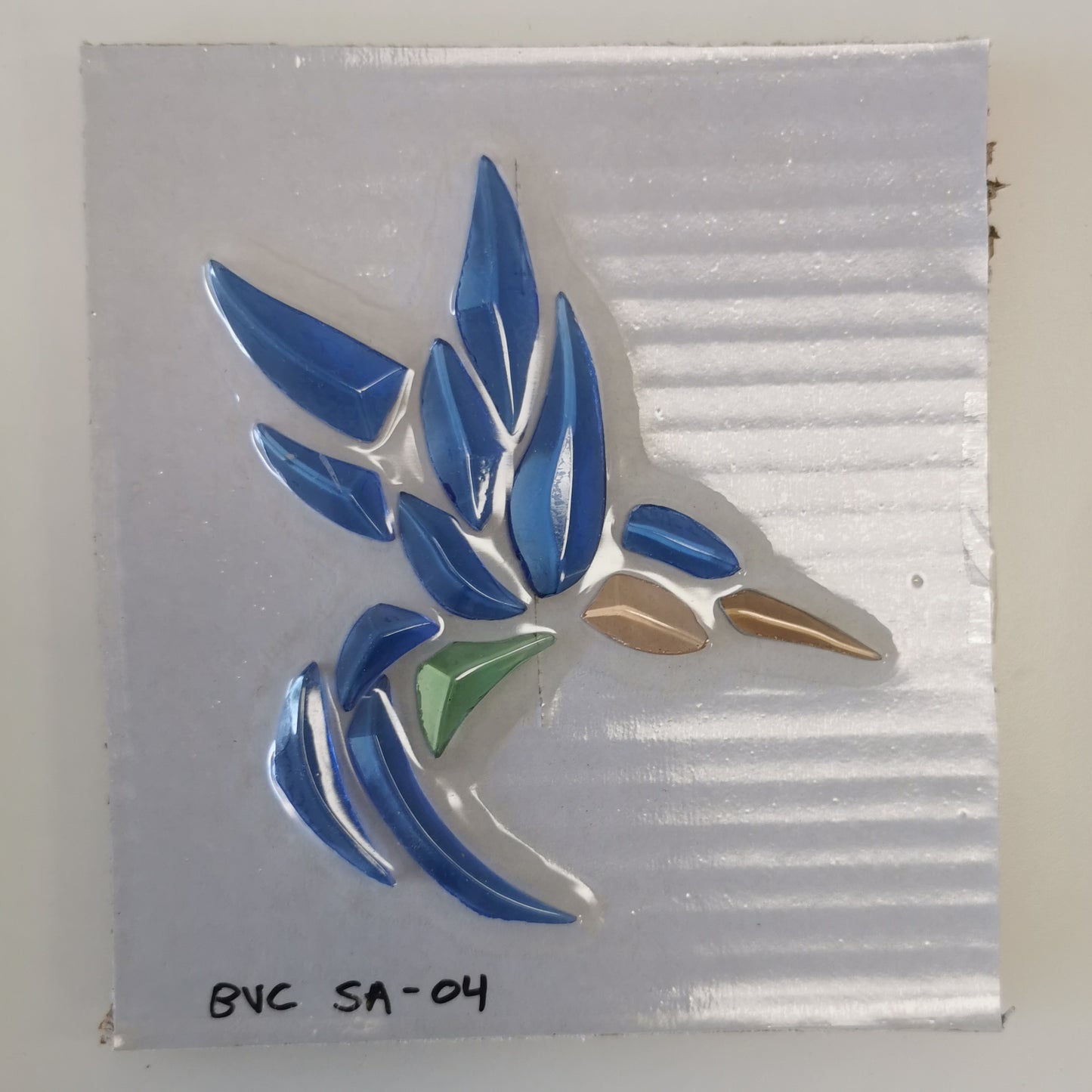 Hummingbird bevel cluster - 13 pcs