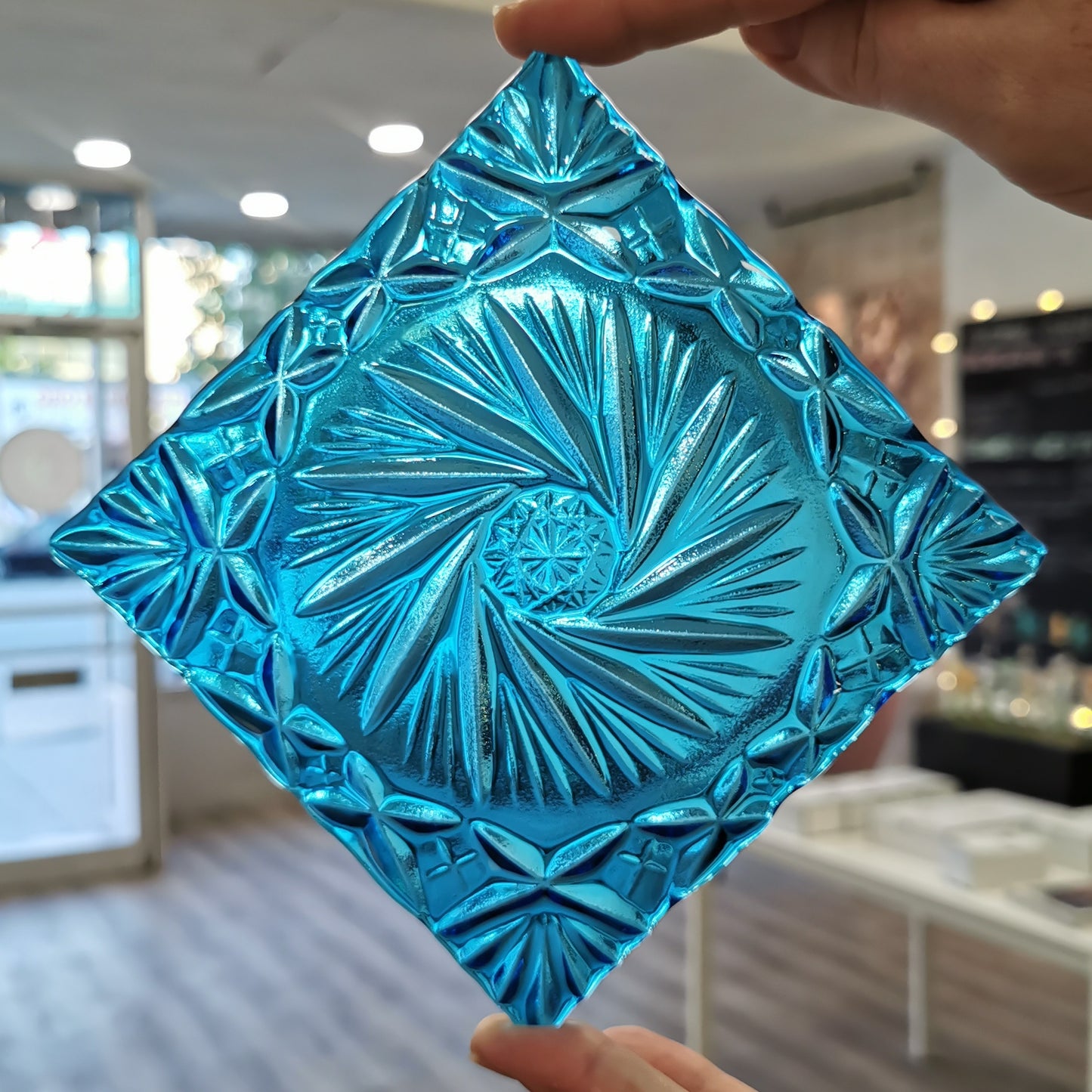 Vintage texture glass