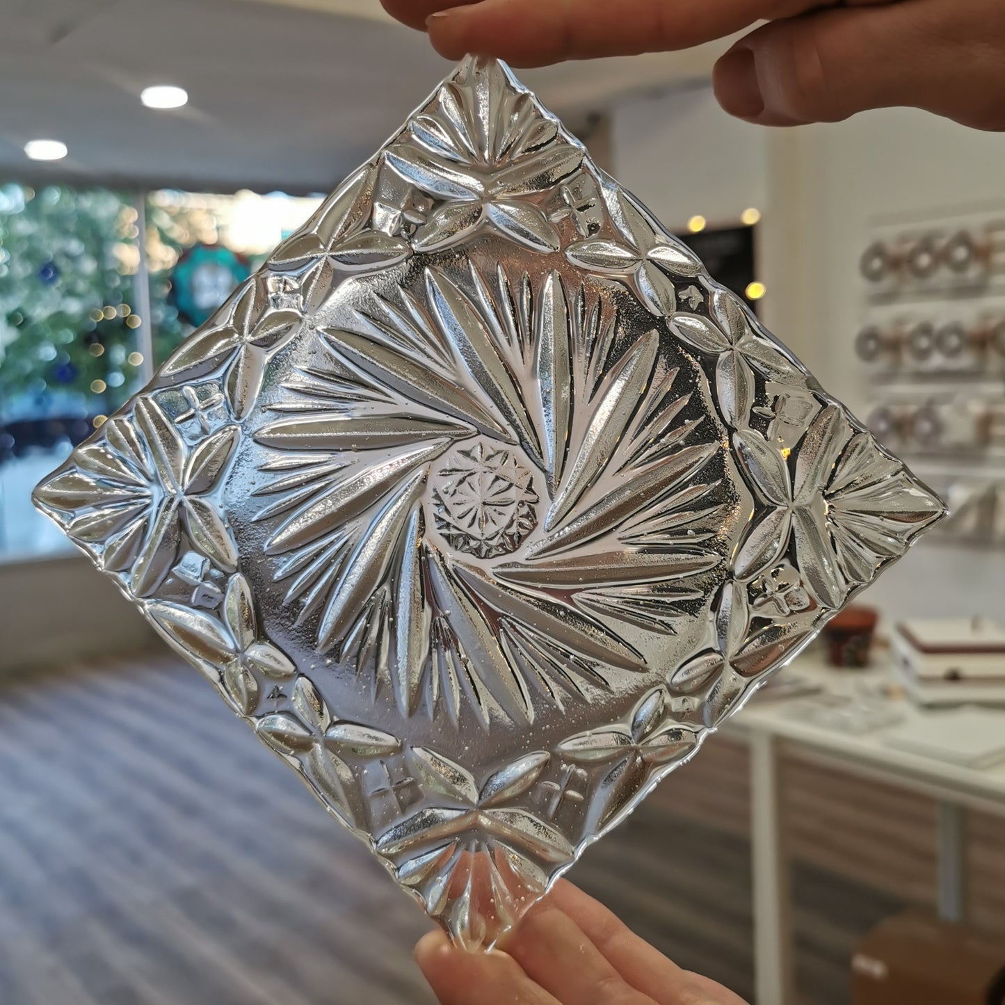 Vintage texture glass