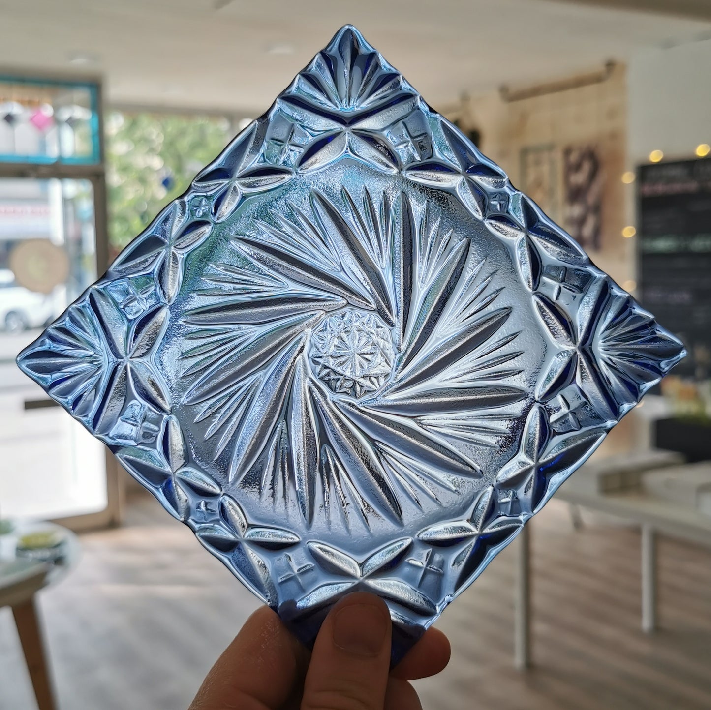 Vintage texture glass