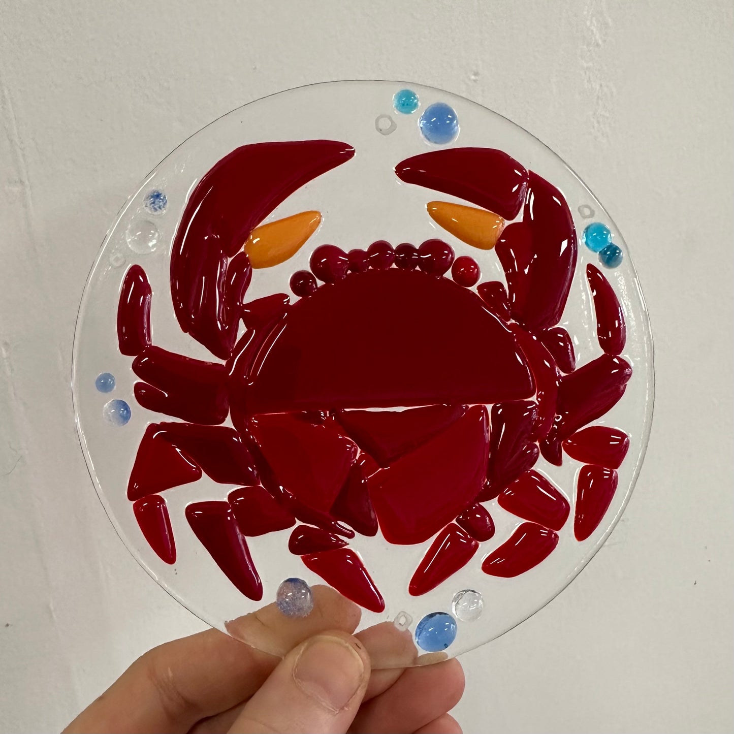 Drop in - Fused glass