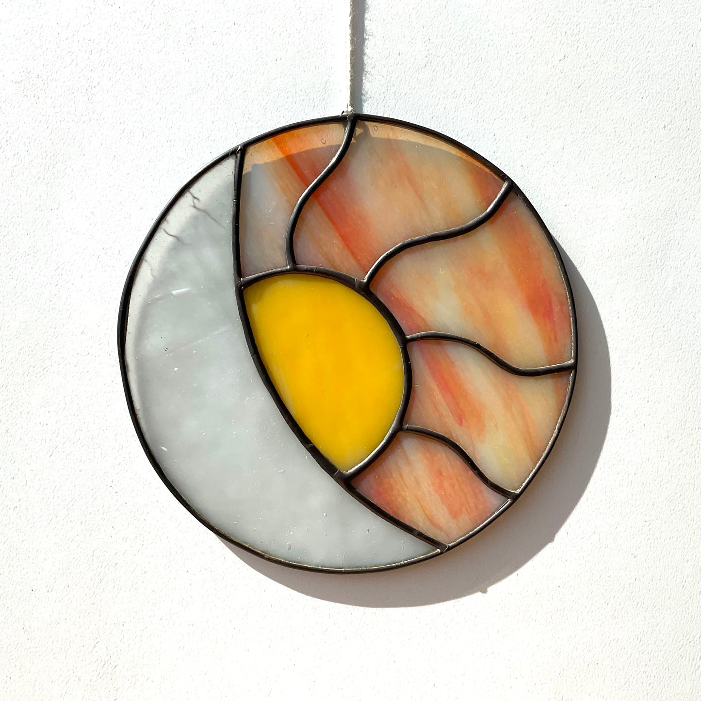 "Cosmic Power" Stained Glass Suncatcher