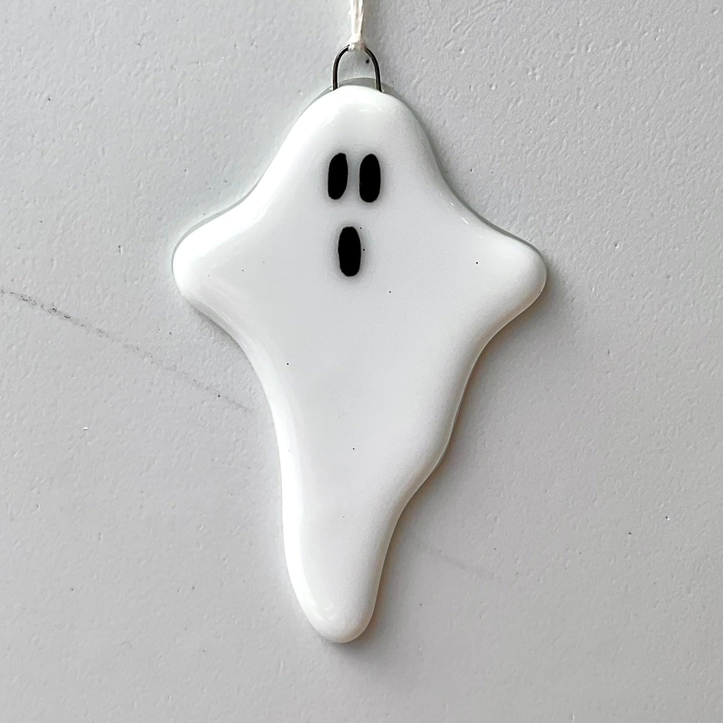 "Ghosties" Fused Glass Ornament