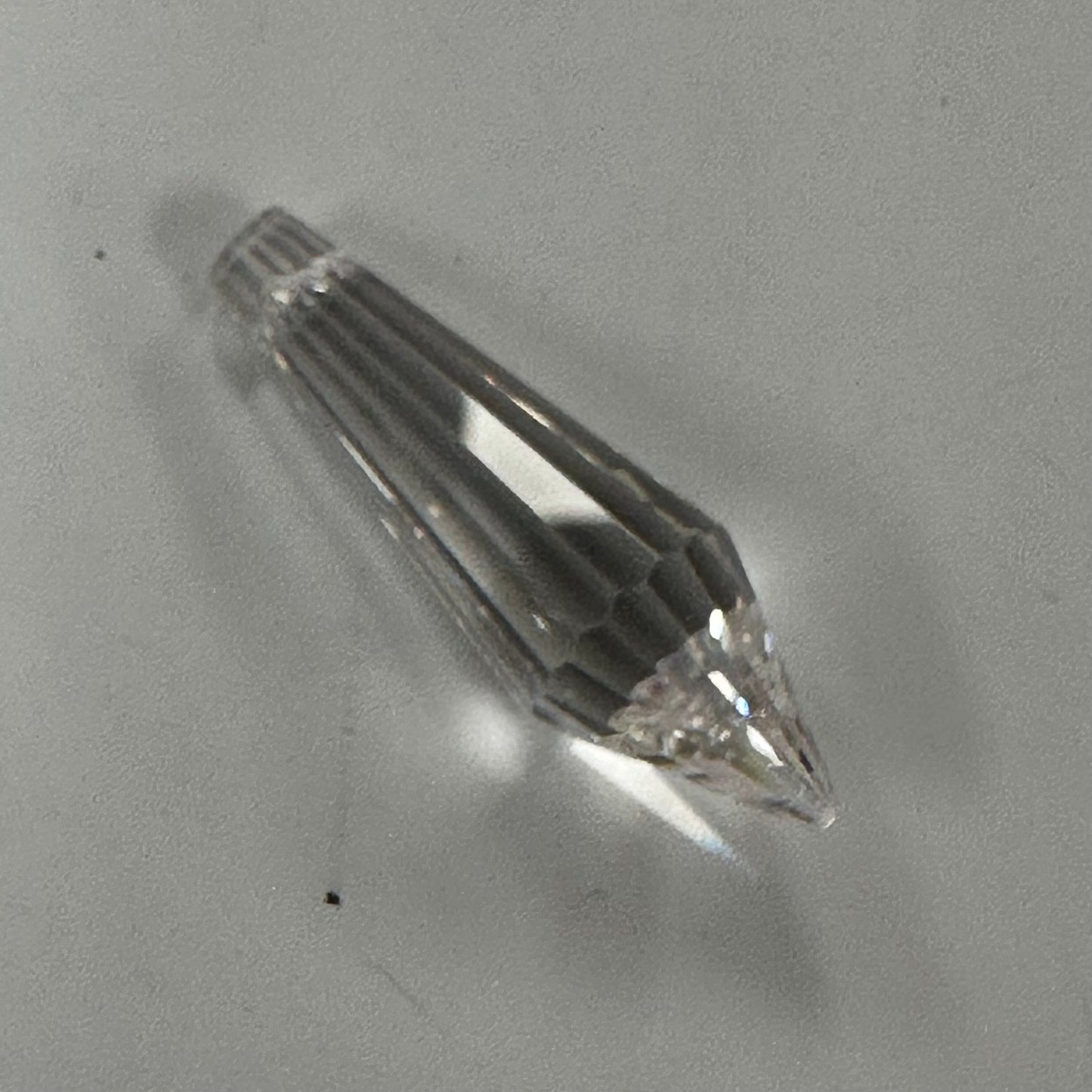 Vertical Facet Drop Prism 38mm - Clear
