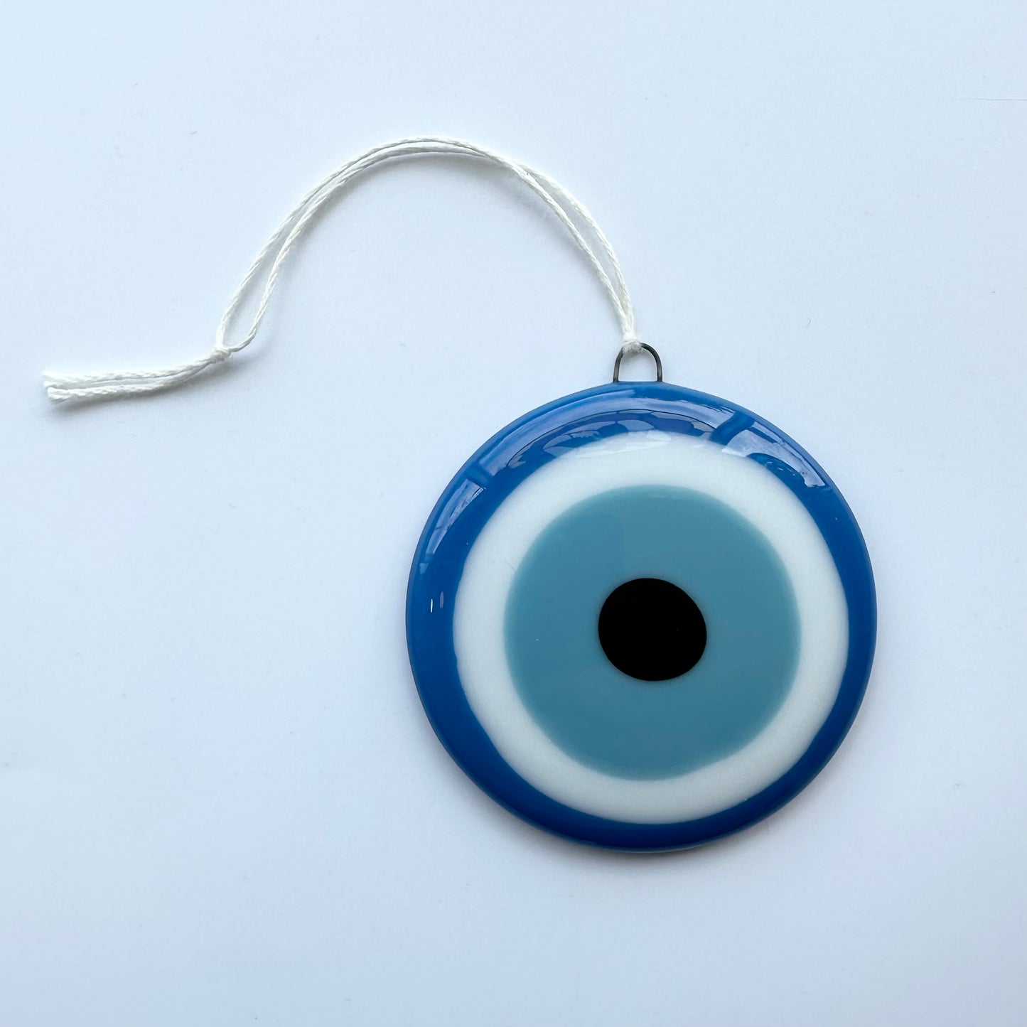 "Evil Eye" Fused Glass Ornament
