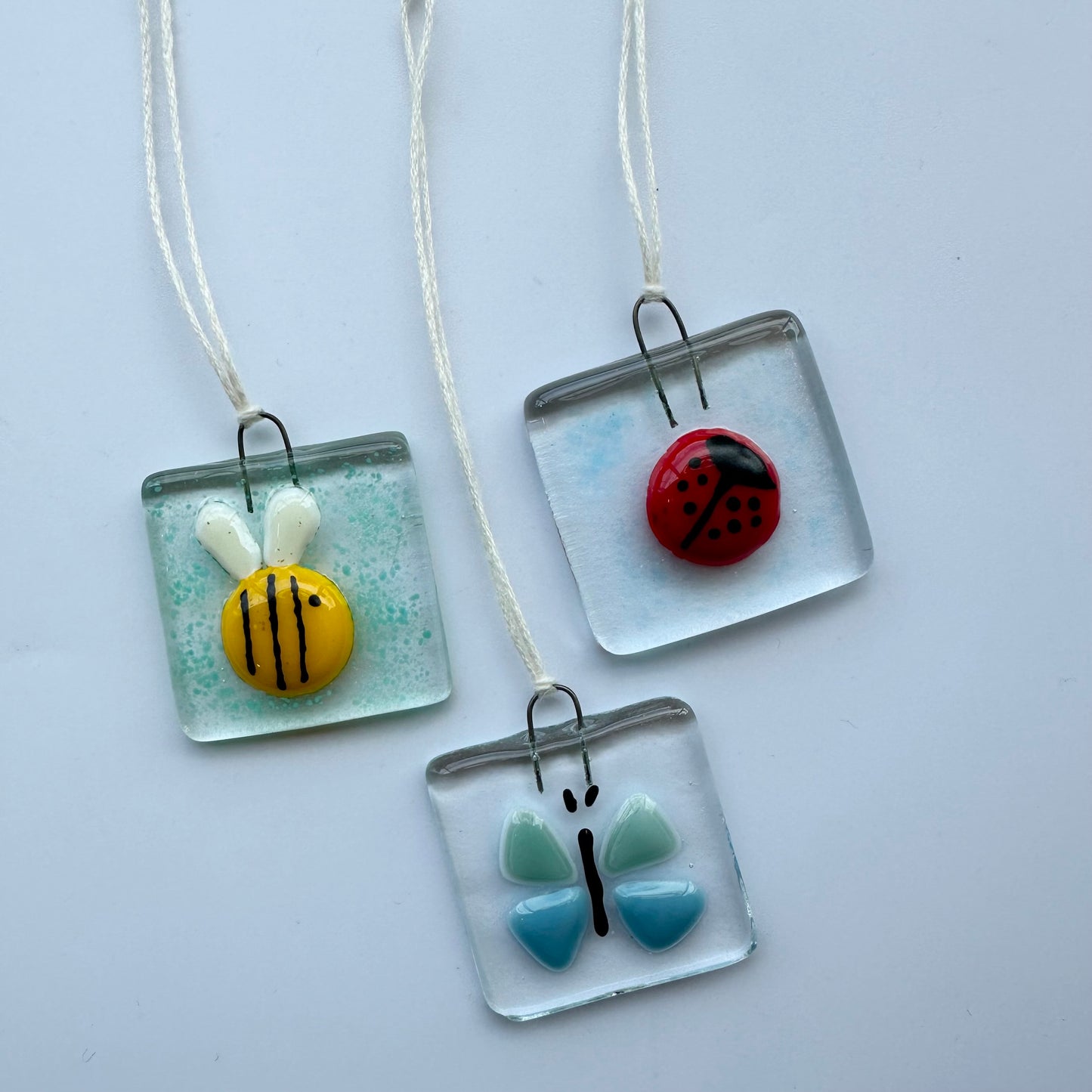 "Bugs" Fused Glass Ornament