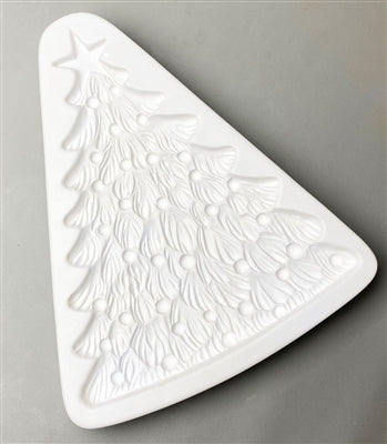 Large Christmas tree glass fusing mold.