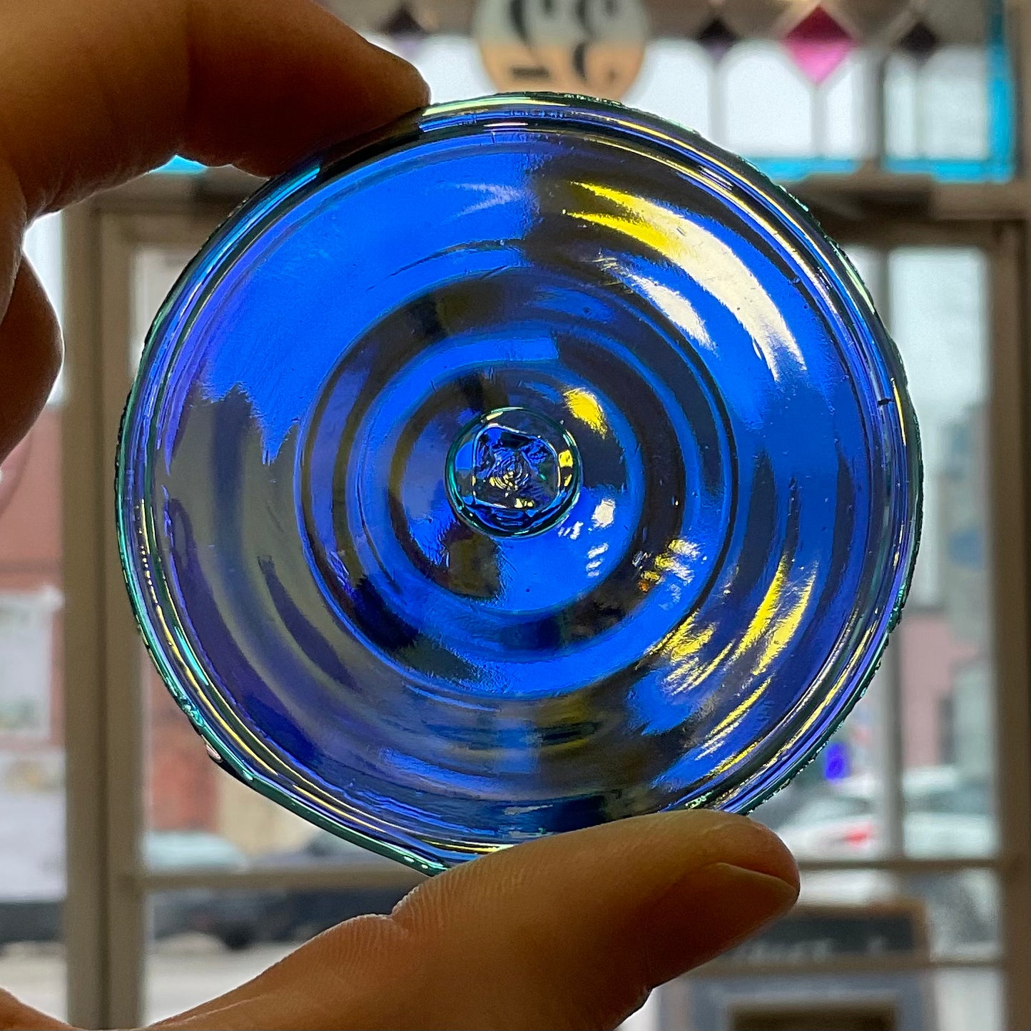 Rondel, Aquamarine