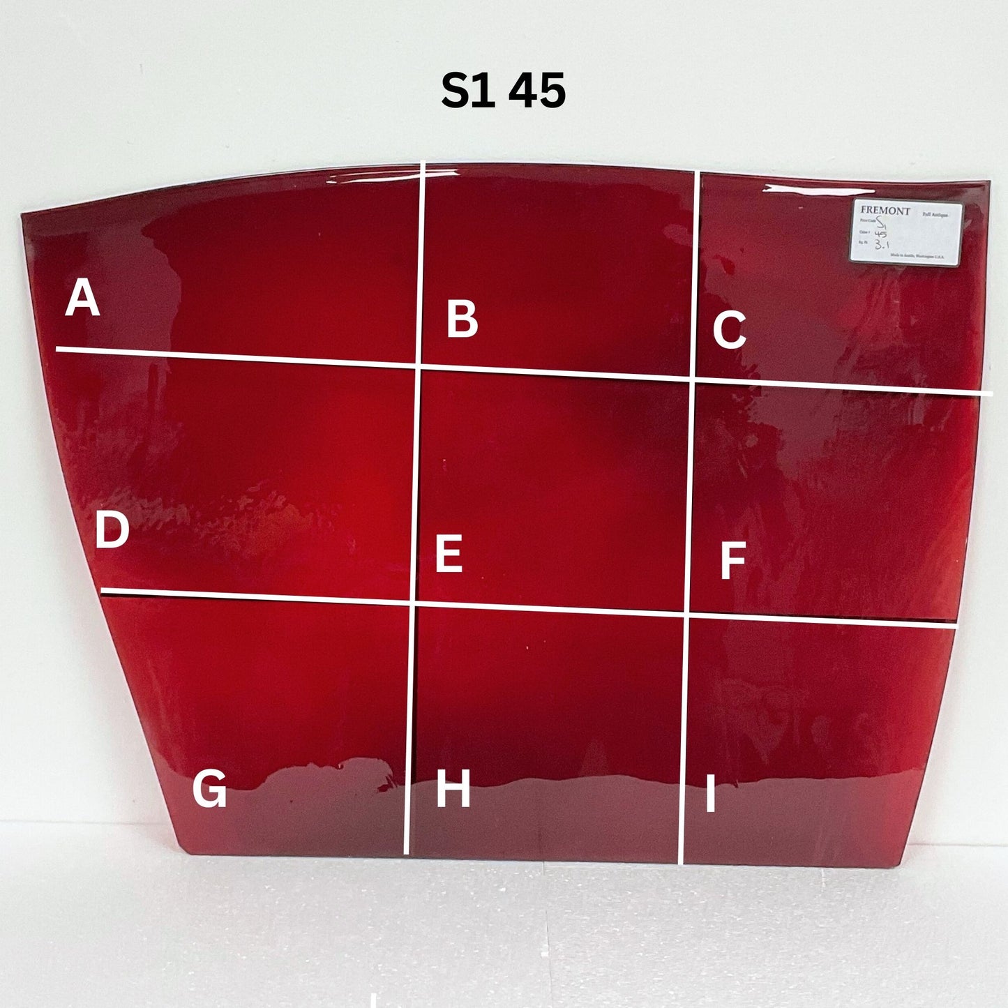 Fremont S1 45 Transparent Red