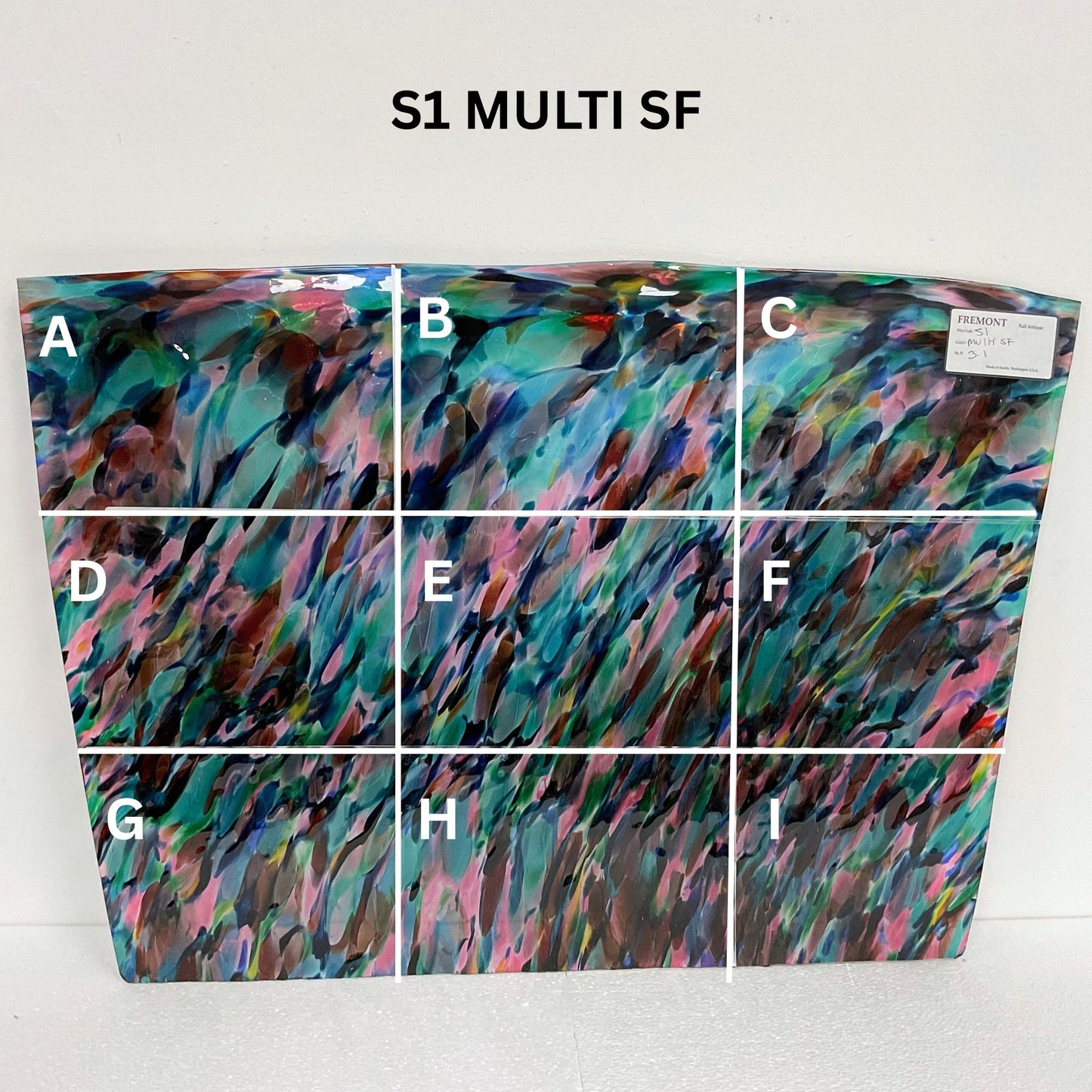Fremont S1 MULTI SF Rainbow Frit