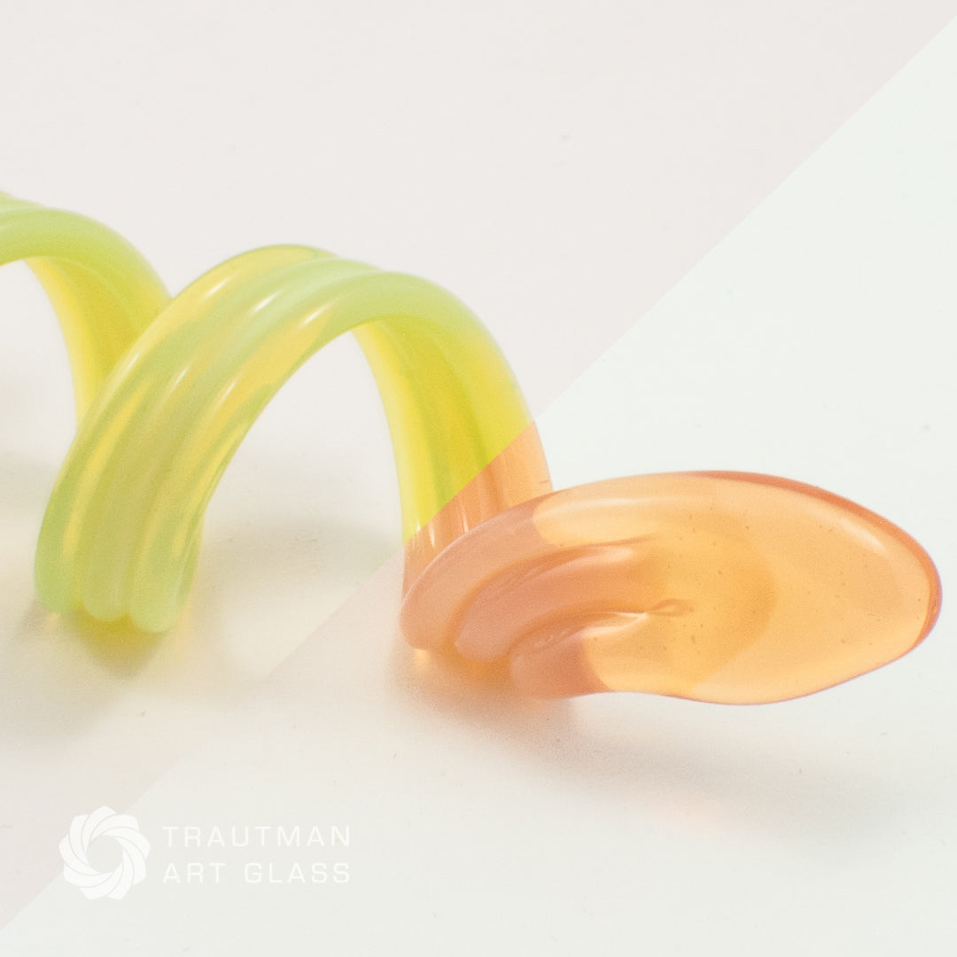 Sunset Slyme Glass Rods