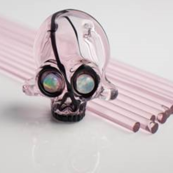 Northstar Glassworks Persephone Pink Glass Rods