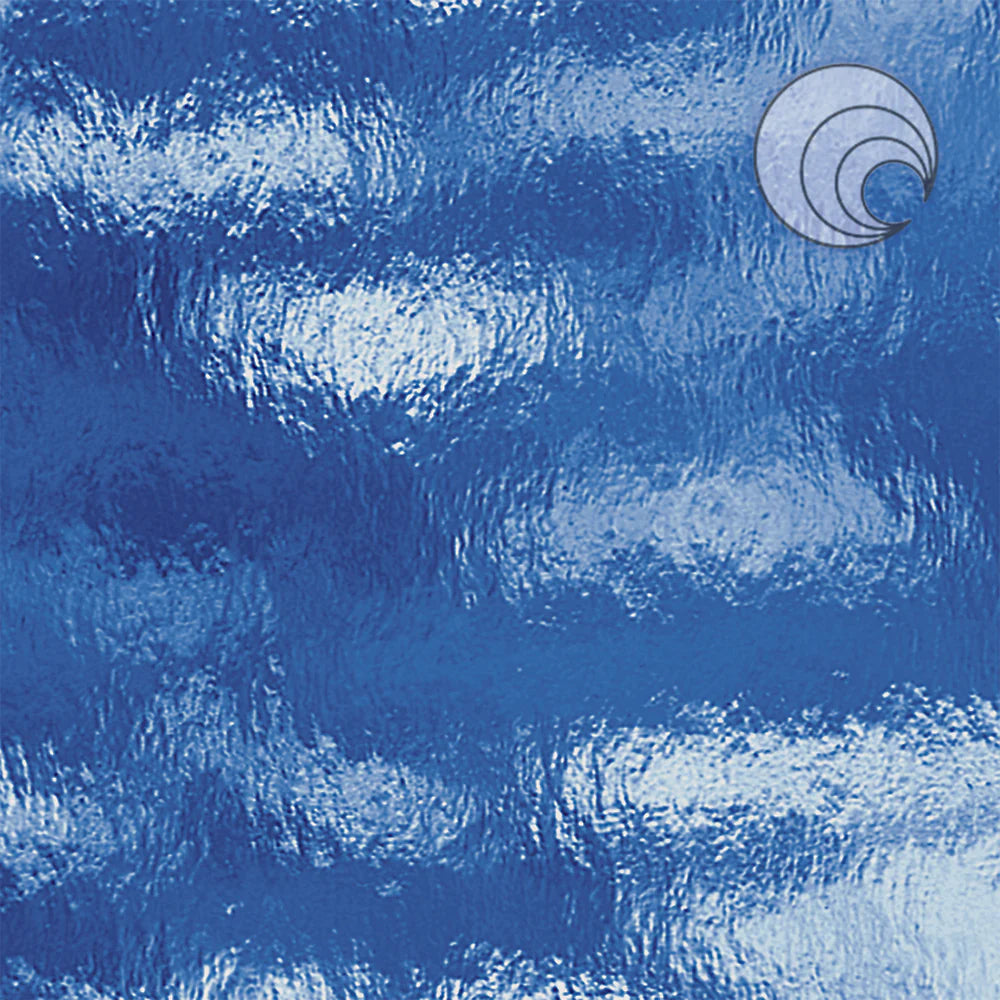 OGT 132RR-F Light Blue Cathedral Rough Rolled