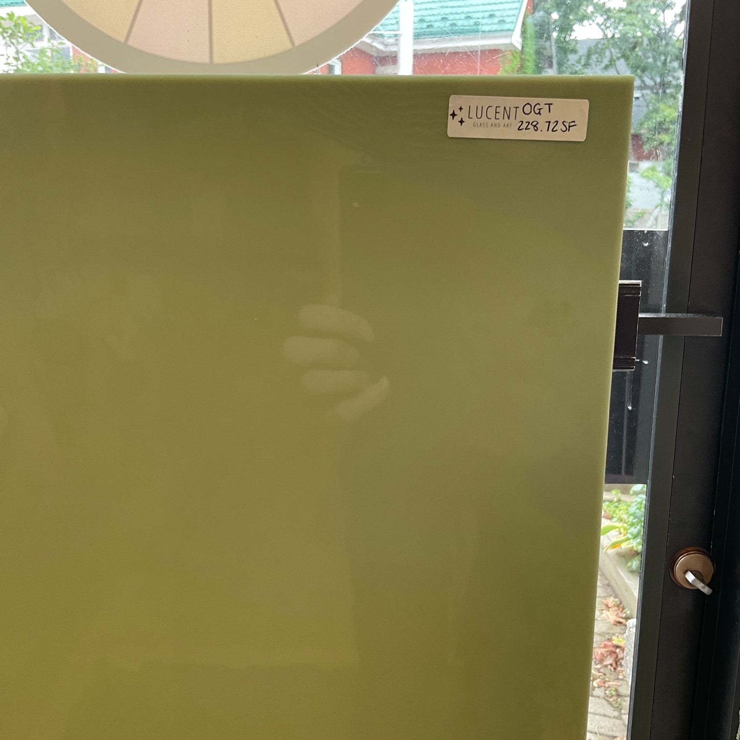 SP 228-72S-F Celadon Opal Smooth Fusible