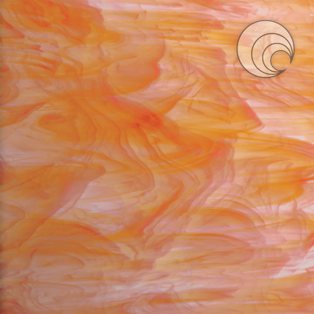 OGT 375-1S-F White/Orange Smooth Fusible