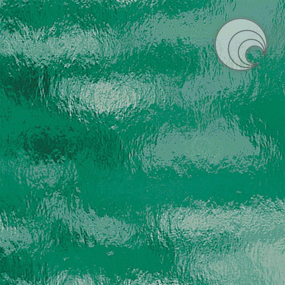 OGT 523-2RR-F Teal Green Rough Rolled Fusible