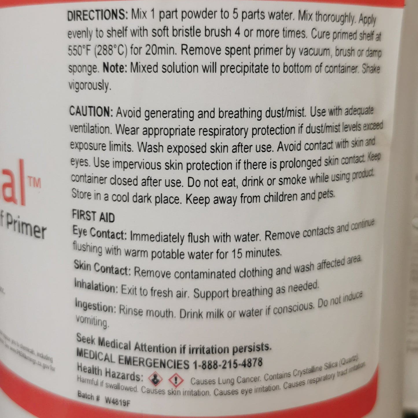 6oz Hotline Original Shelf Primer Kiln Wash