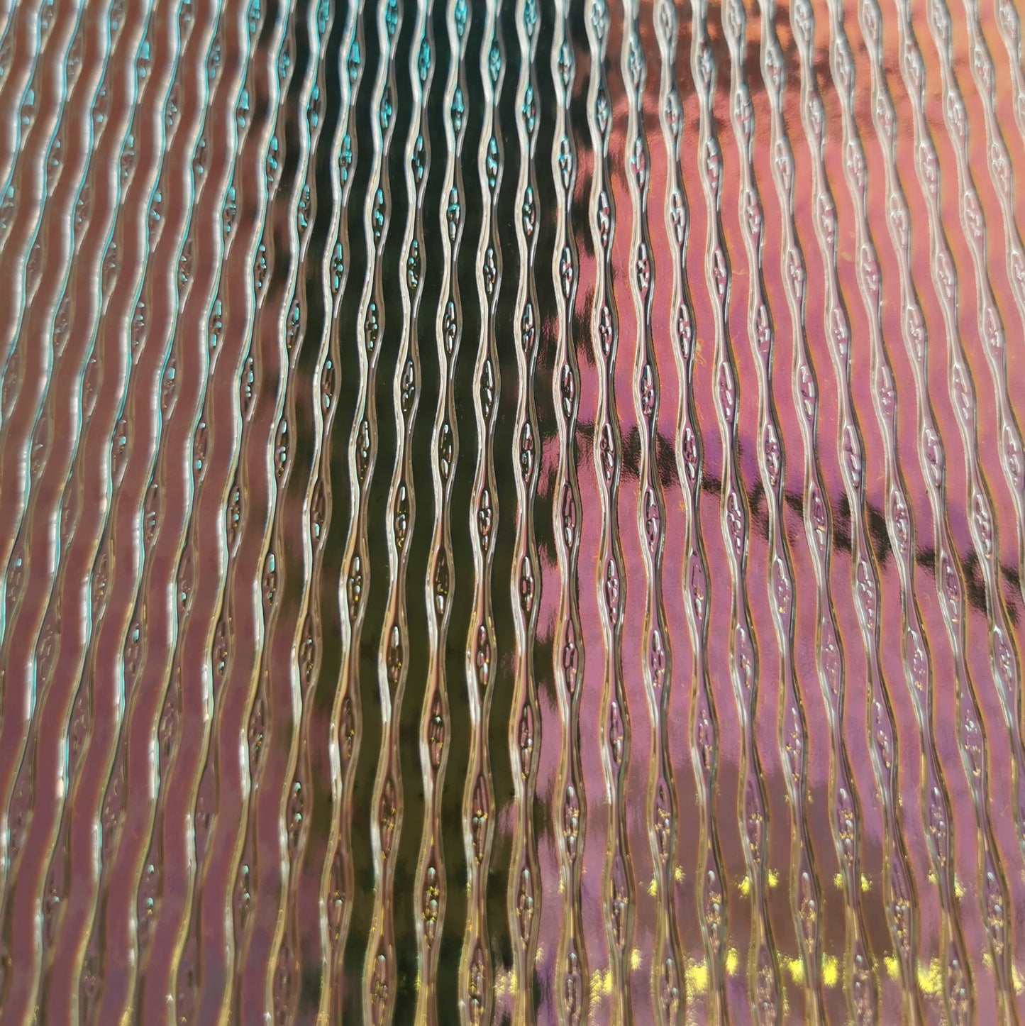 Weave Trichroic glass