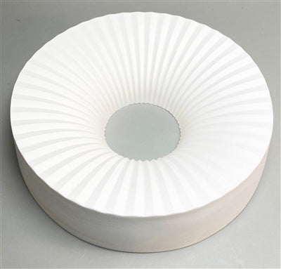 GM 254 Large fluted shelf ring 11.25" dia