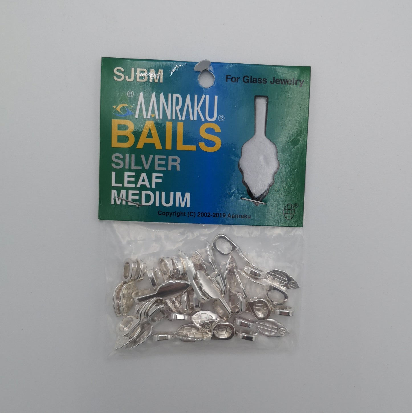 Aanraku Silver Leaf Bails 25 pack