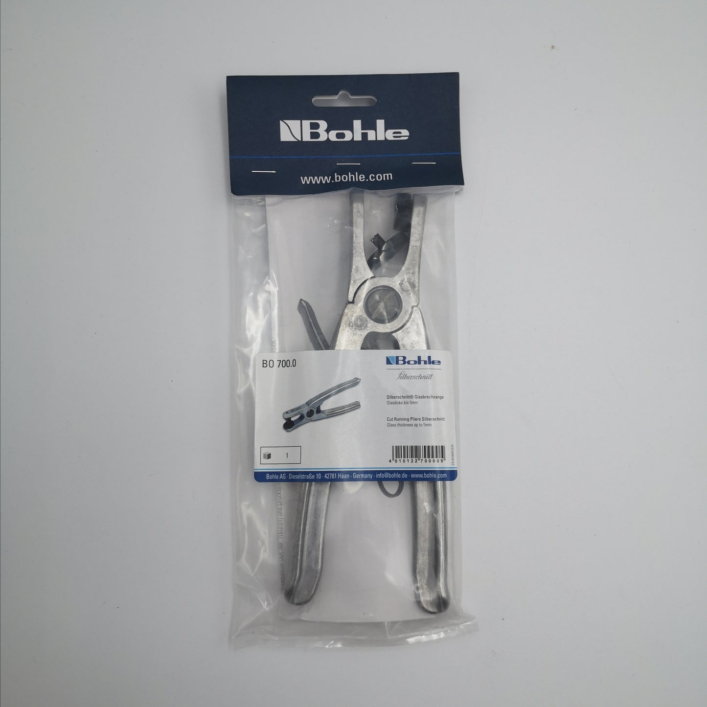Silberschnitt Glass Breaking Pliers