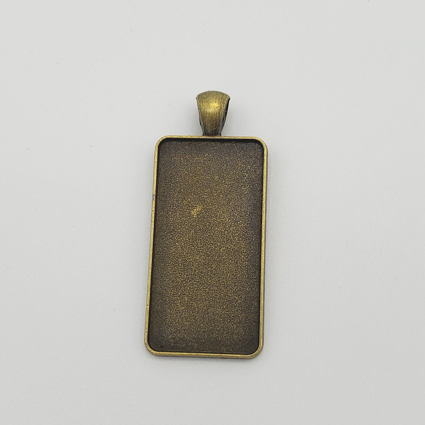 Rectangular Pendant Cabochon Setting 2/pack