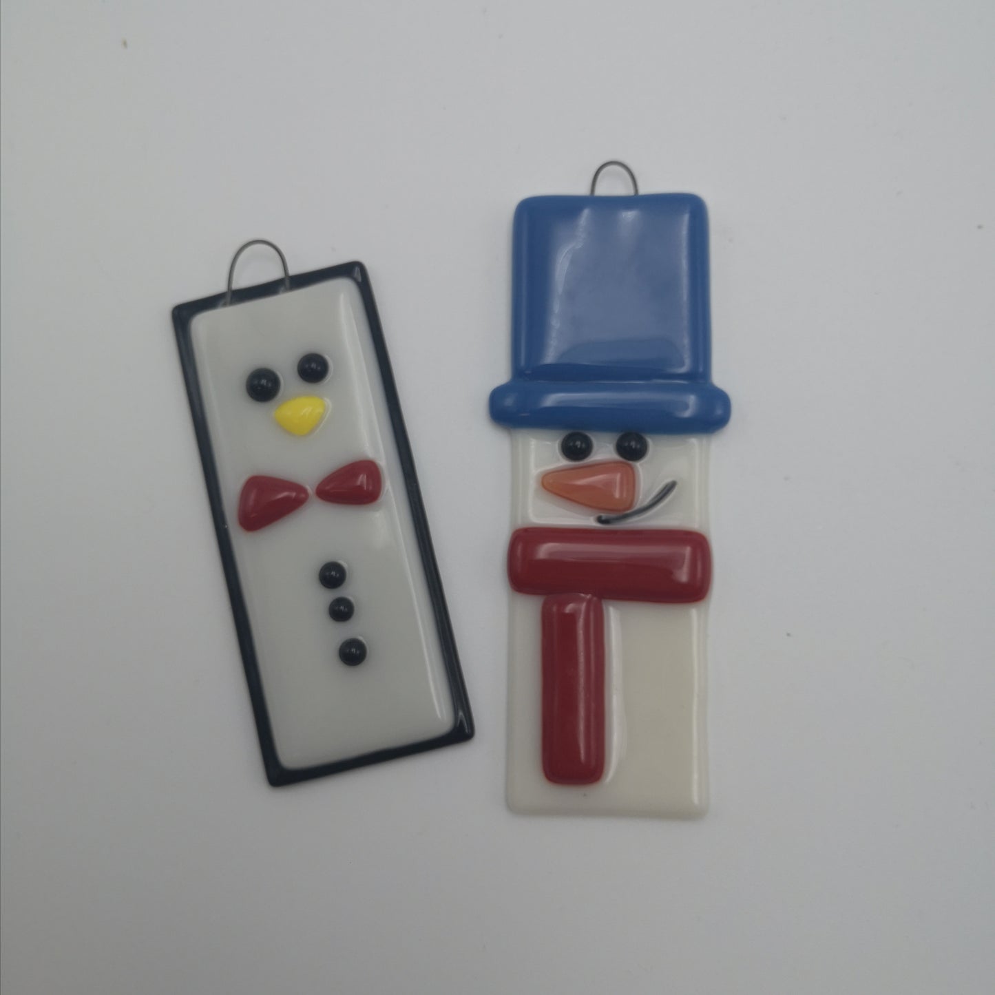 Fused Glass Christmas Ornament