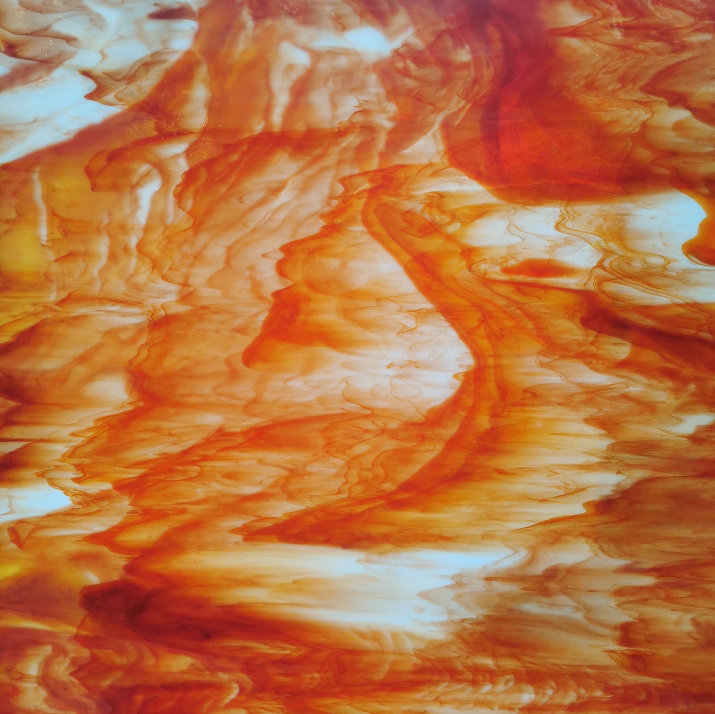 KO 214 Red and white opal