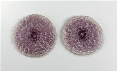 LF 158 Two Zinnias mold 5x8"