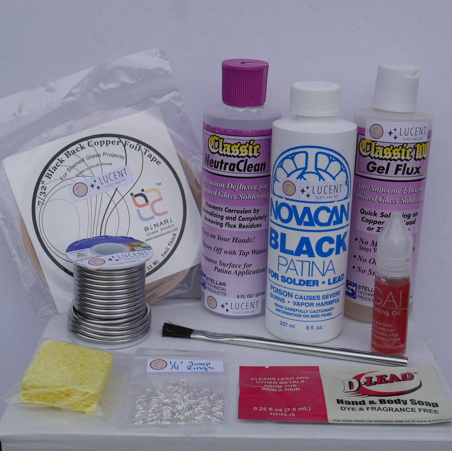 Stained glass essentials kit