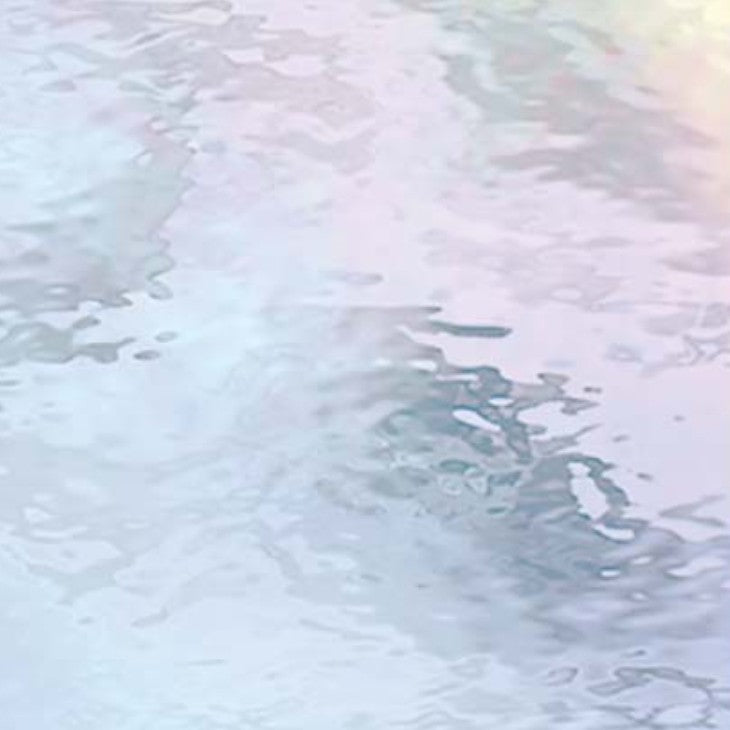 OGT 100W-F-IR Clear Waterglass Fusible Iridescent
