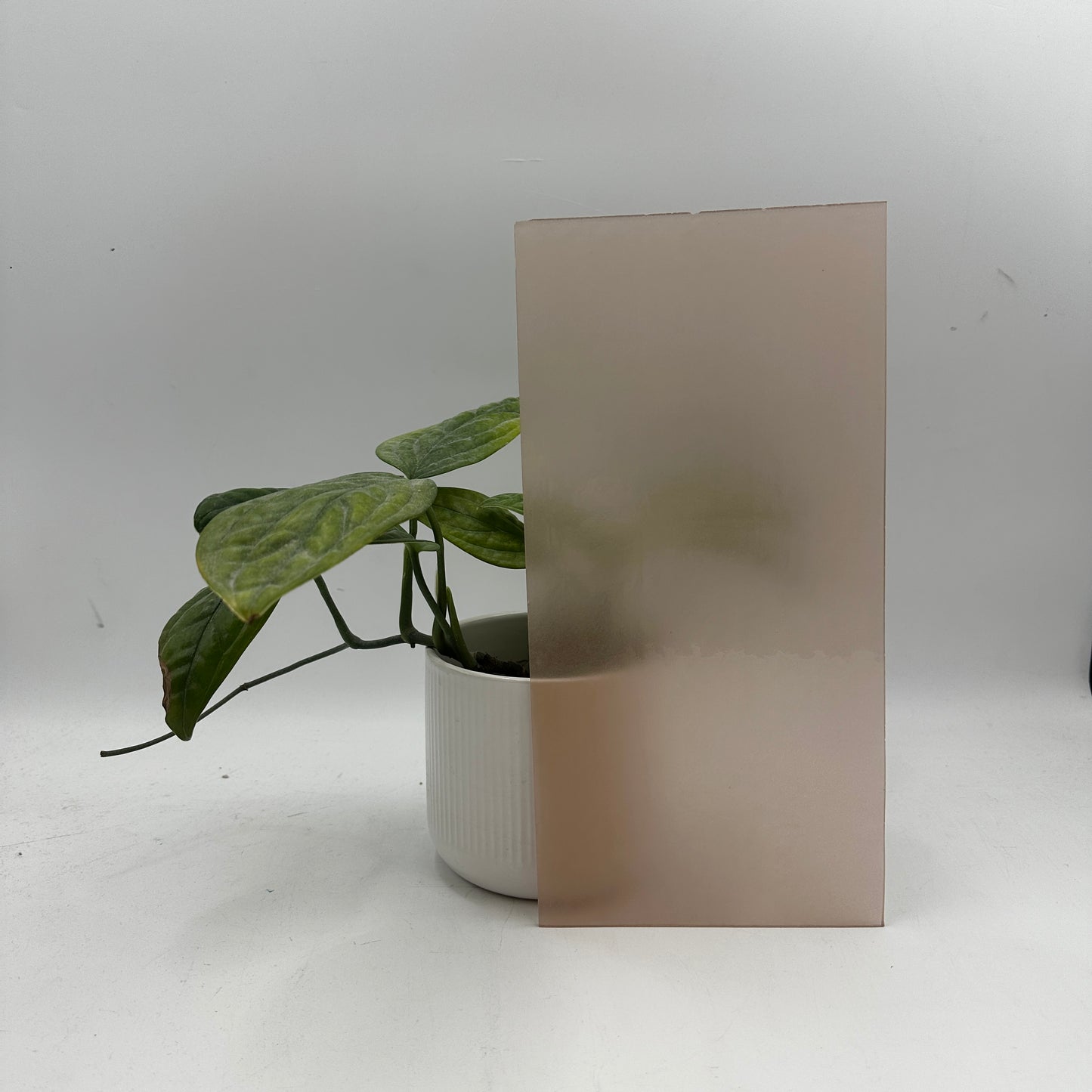 Sandblasted Sheet Glass