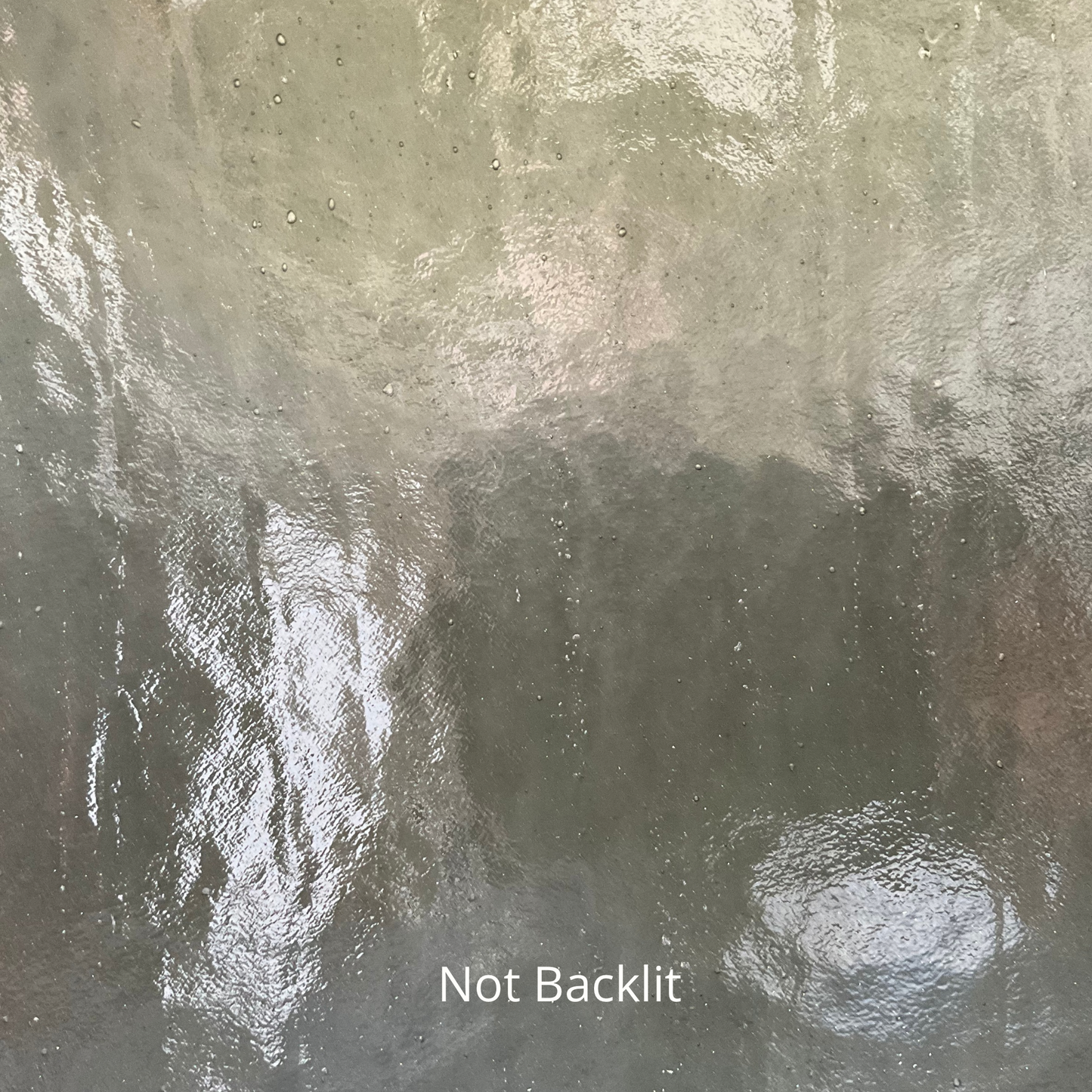 A front lit photo of grey glass.