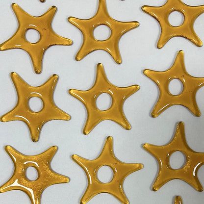 "Star" Fused Glass Ornament